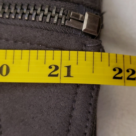 NEW Philosophy Faux Suede Leather Moto Jacket Small Crop Heavy Coat Summer Fall - Picture 13 of 16